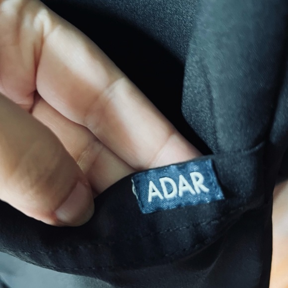 ADAR Black Bomber Scrub Jacket - Picture 3 of 8